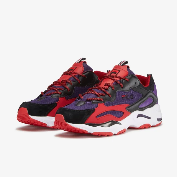 Fila Ray Tracer Purple/Multi Men's Shoes, Size: 11