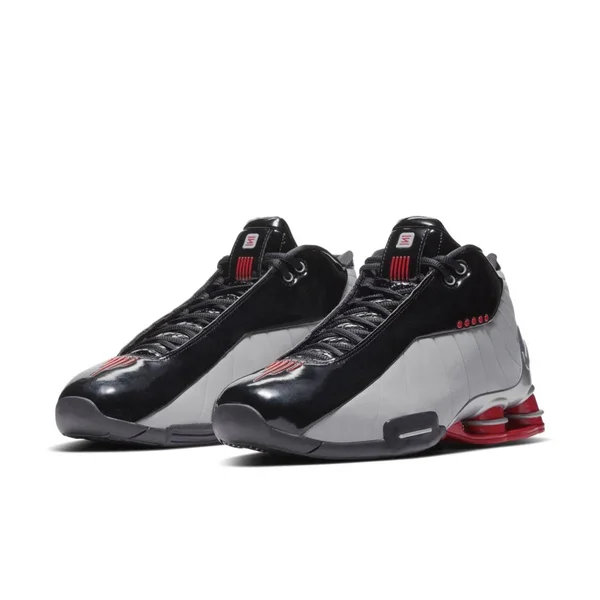 Nike Shox BB4 &Black Metallic Silver& 7.5