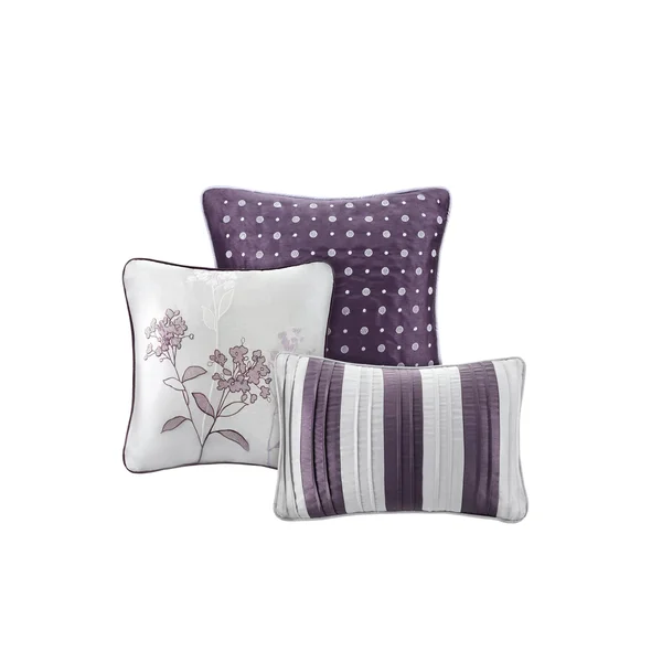 Madison Park Hampton 7-Piece Comforter Set, Pulm, King
