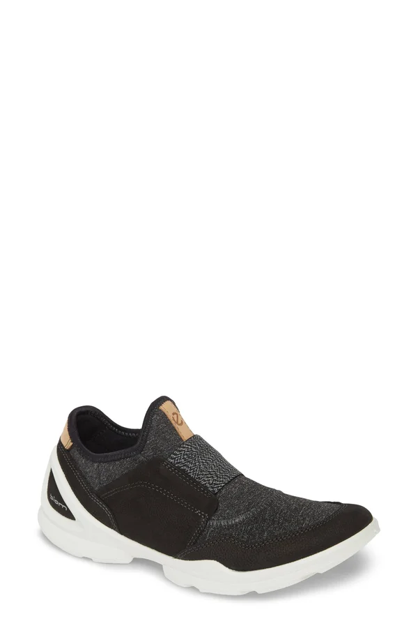 Ecco Women's Biom Street Strap Sneakers - Black