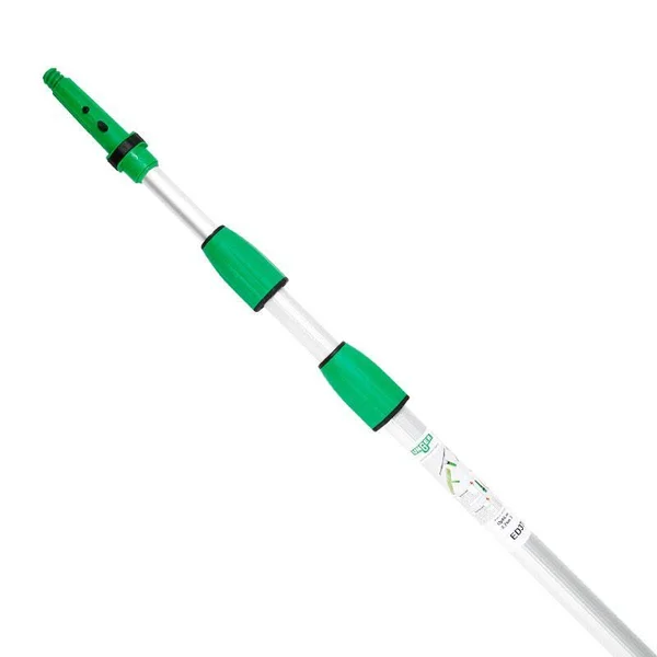 Unger Ed370 Opti-Loc Aluminum Extension Pole - 12ft, Three...
