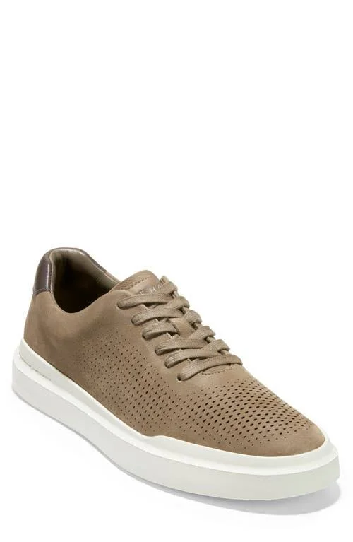 Cole Haan Men's GrandPrø Nubuck Sneakers - Walnut Nub - Size 9