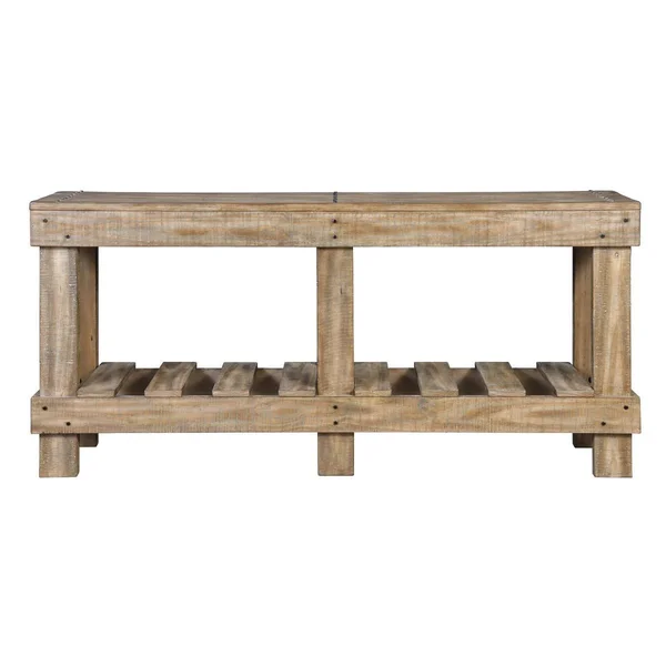 The Gray Barn Sycamore Rise Console Sofa Table - Wood - Brown