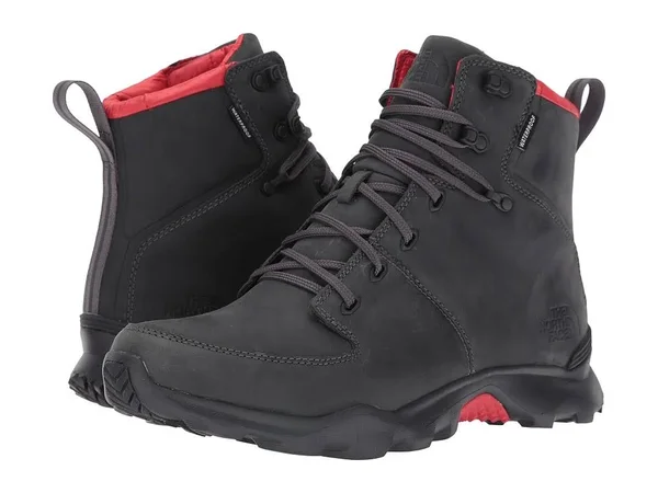 The North Face Men S Thermoball Grey/Red Versa Boot (10.5)