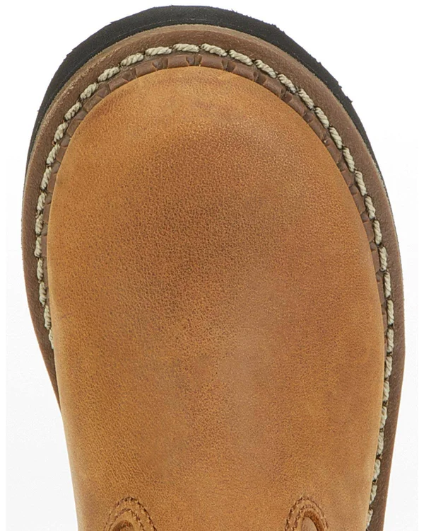 Georgia Boot Kids& Wellington Work Boots, Brown