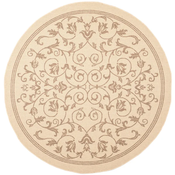 Safavieh Courtyard Clarine Indoor/ Outdoor Rug - 2&3x22 x 10& Runner - Olive/Natural