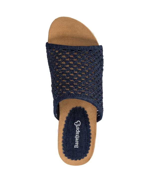 Baretraps Women's Flossey Wedge Sandals - Size: 7, Brown