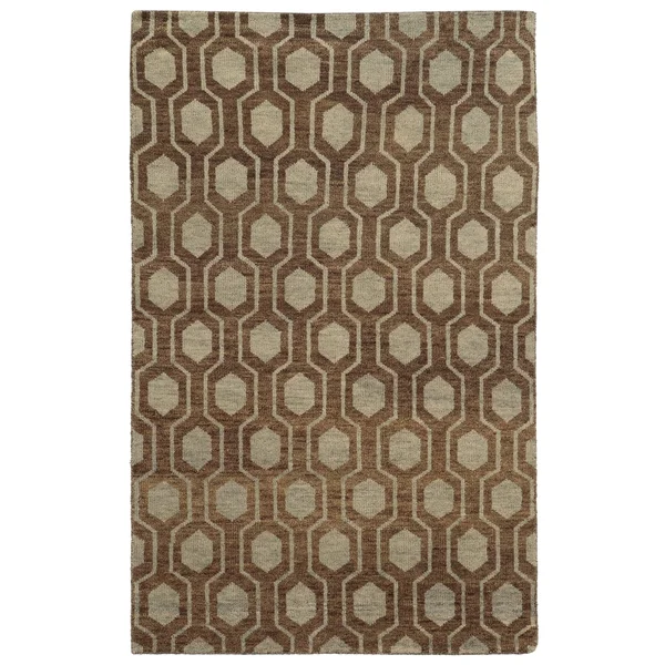 Tommy Bahama Maddox 56504 Area Rug, 3&6x22 x 5&6x22 - Brown