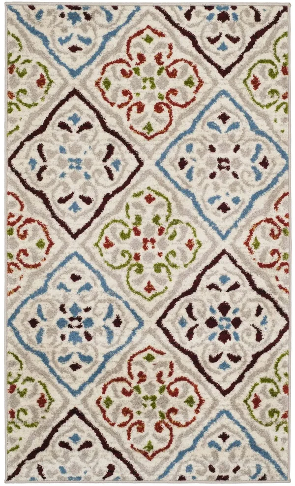 Safavieh Sagamore Light Grey/ Terracotta Rug (6& x 9&)
