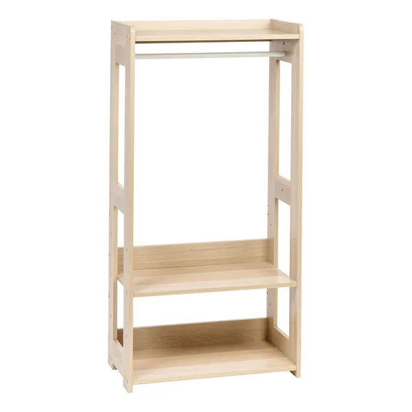 Iris Compact Wood Garment Rack - Natural