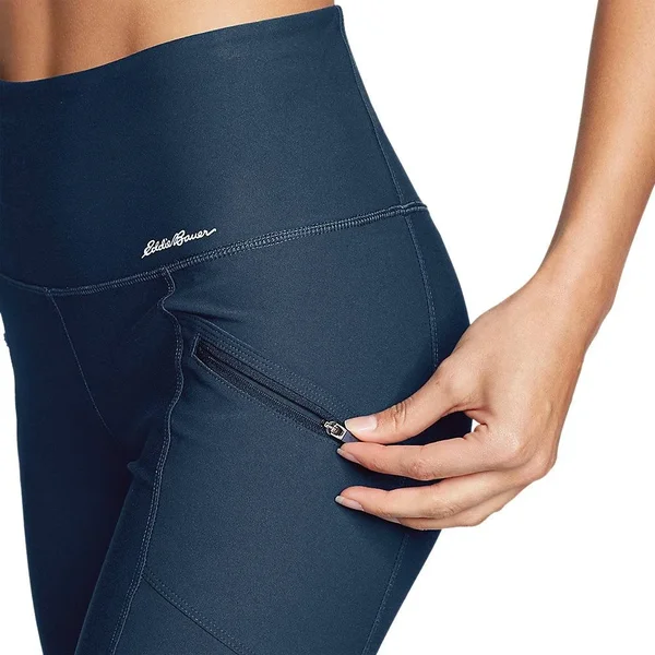 Eddie Bauer Women's Trail Tight Leggings - High Rise - Blue - 3X - Hiking Bottoms
