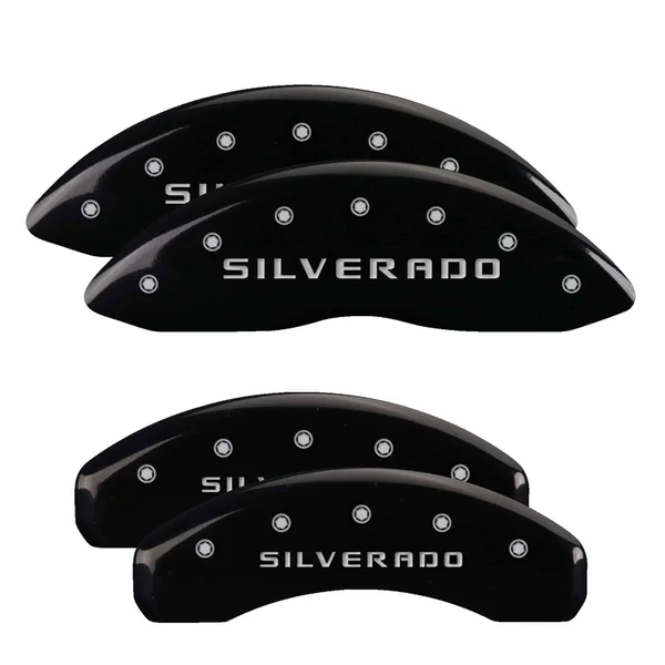 MGP Caliper Covers Chevrolet Silverado 1500 (Black)
