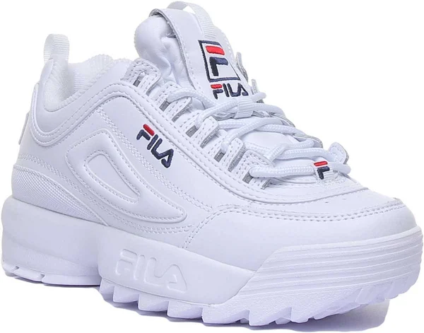 Fila Disruptor 2 Premium Trainers - White - UK 9