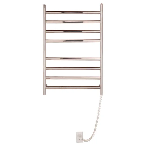 Myson WDIA08 Diamond 8 Bar Wallmount Electric Towel Warmer - Bright