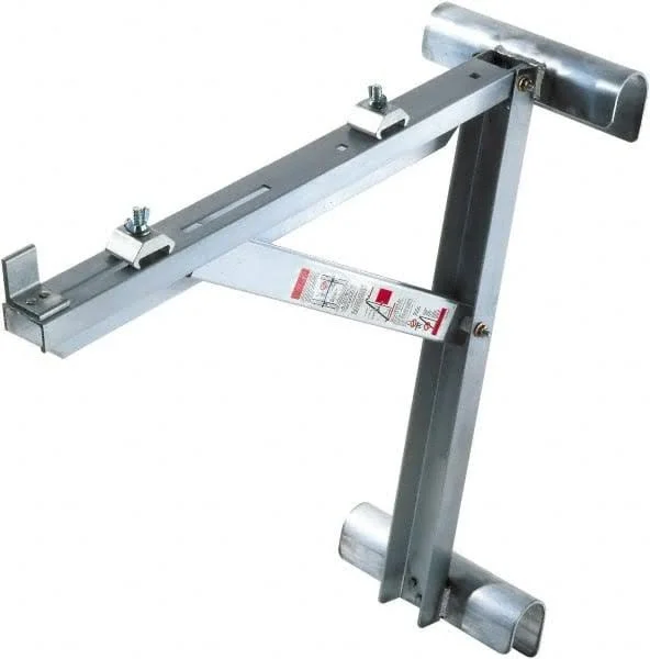 Werner 2 Rung Long Body Ladder Jack - Accept Stages Up to 20x22 Wide, & for Use w/ 250 & 300 lb. Type 1A Extension Ladde