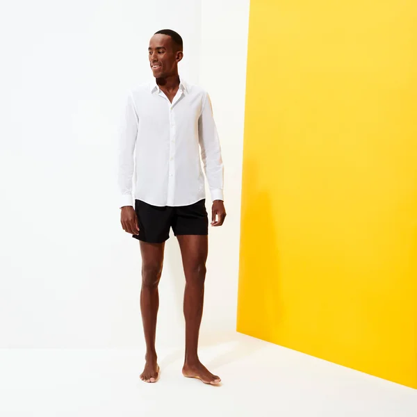 Vilebrequin Solid Cotton Veil Shirt - Caracal - White