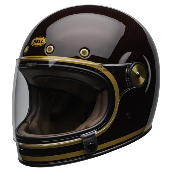 Bell - Helmet Bullitt Carbon Transcend Candy Red - Gold - Size S