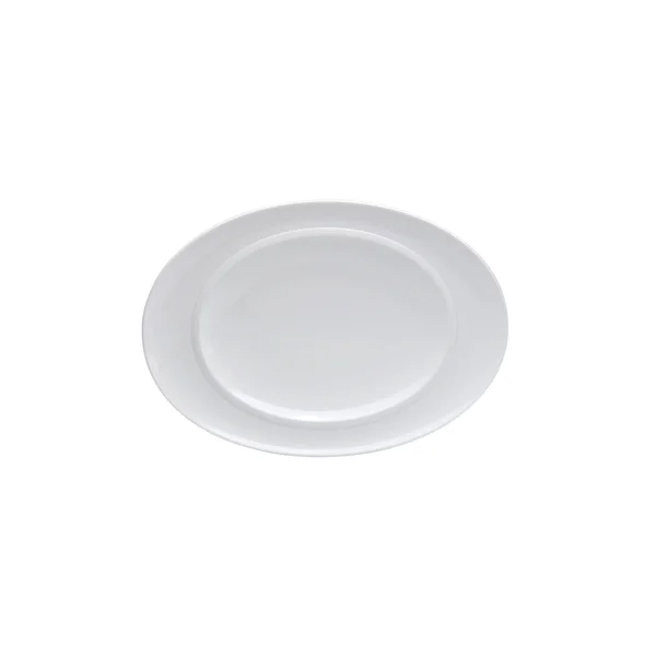 Oneida 13 in. Circa Porcelain Platters (Set of 12) - Bright White