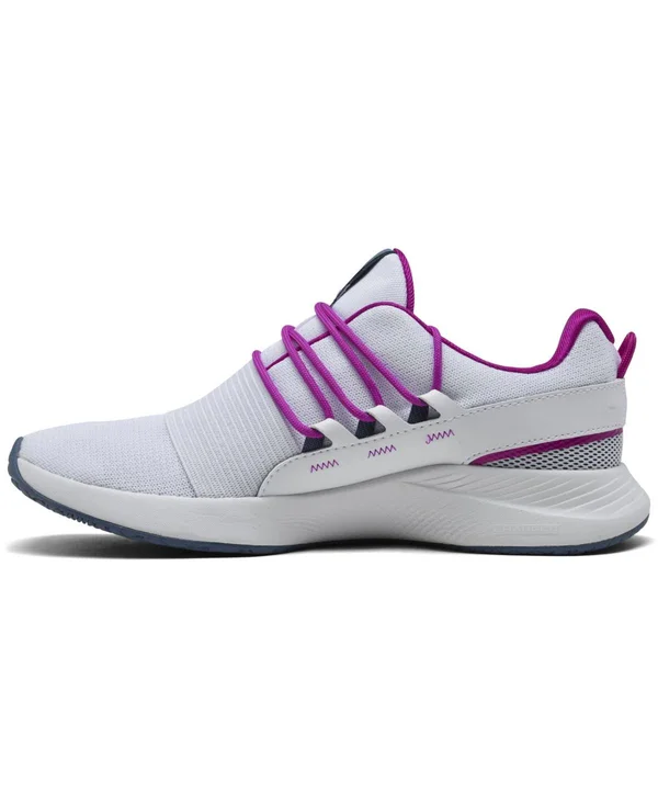 Under Armour Women's Charged Breathe Lace Sportstyle Shoes - White - 8