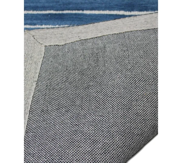 Bashian Contempo ALM71 Area Rug, 8&6x22 x 11&6x22 - Navy