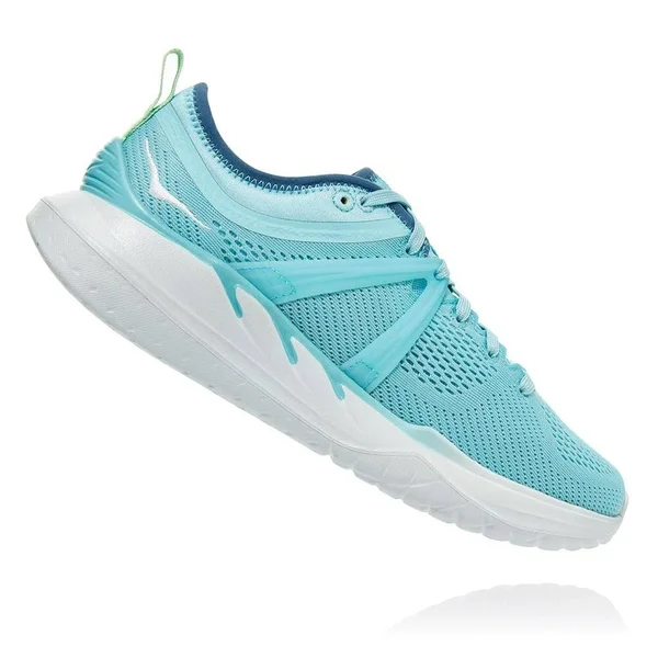 Women's Hoka Tivra Antigua Sand/Wan Blue - 11