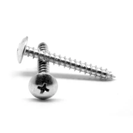 #10 x 1 3/4 inch (FT) Sheet Metal Screw Phillips Truss Head Type A Stainless Steel 18-8 Pk 500