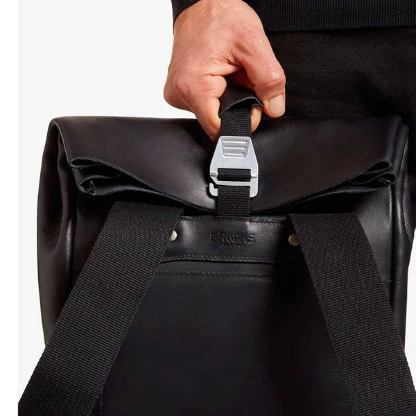 Brooks England Pickwick Leather Backpack - Black