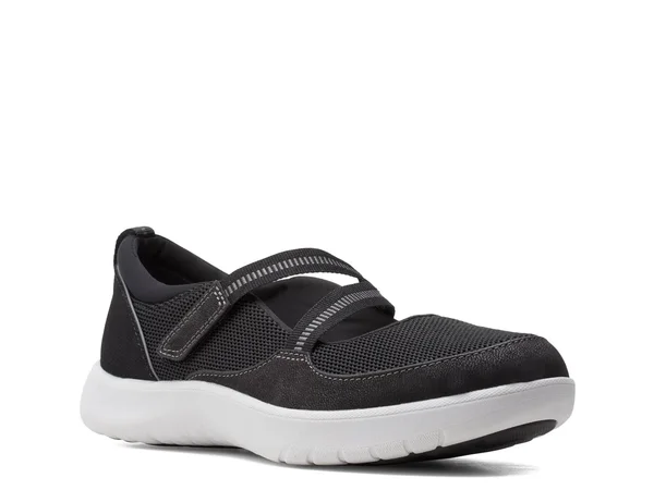 Clarks Adella Lily Women's Shoes Black Textile : 7.5 B