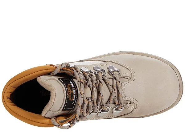 Timberland Kids 6 Leather/Fabric Field Boot Boys Shoes 9481425 - 13 Little Kid M - Beige