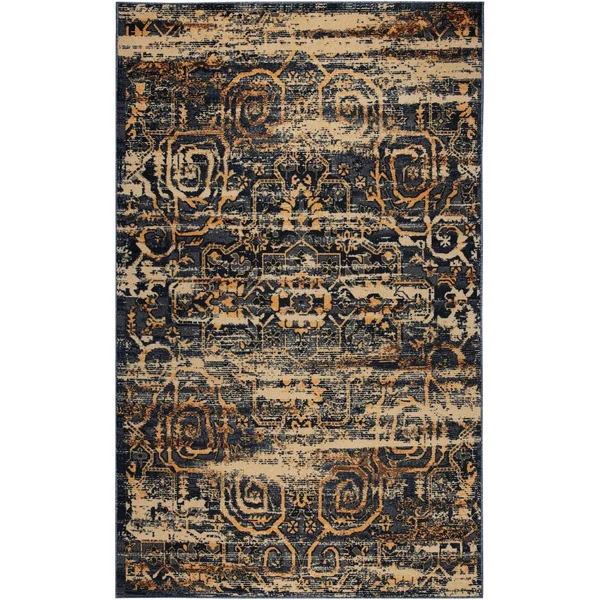 Mohawk Home 9' x 12' Prismatic Horatio Area Rug in Black