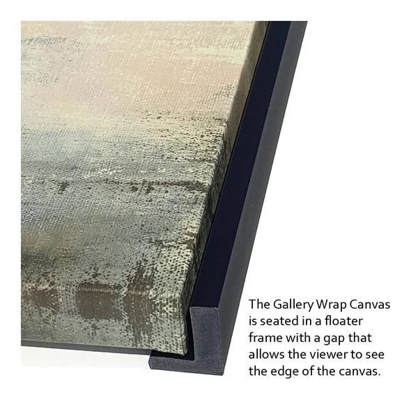Tangletown Fine Art Horizon by Julia PurintonFramed Painting Print Framed Painting Print - 1.5x22 x 20