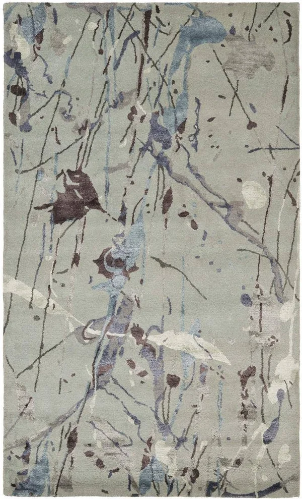 Safavieh SOH527A Soho Rug Grey, Multi, Size: 5 x 8 ft.