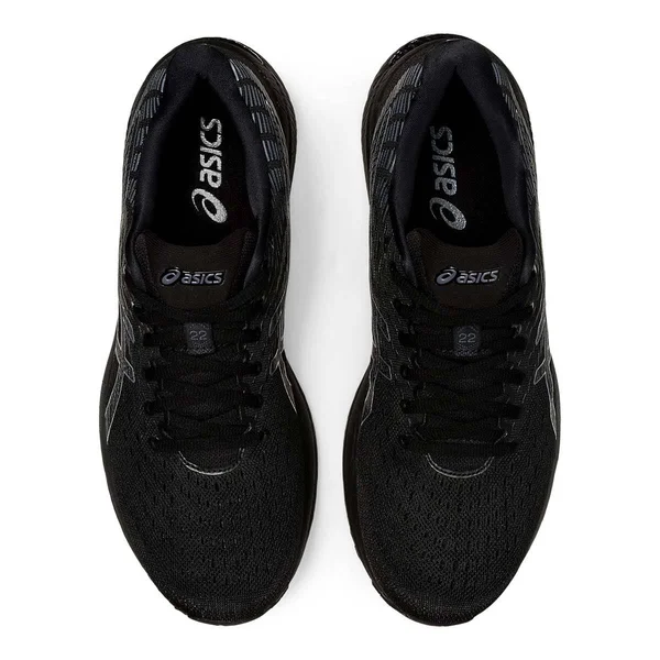 Asics GEL-Cumulus 22 Black/Grey Men's Running Shoes - Size: 9.5