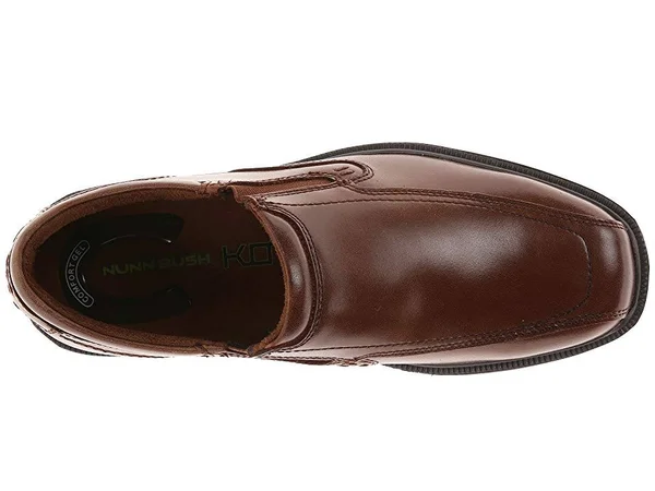 Men's Nunn Bush Bleeker St Slip-On - Cognac - Size 12