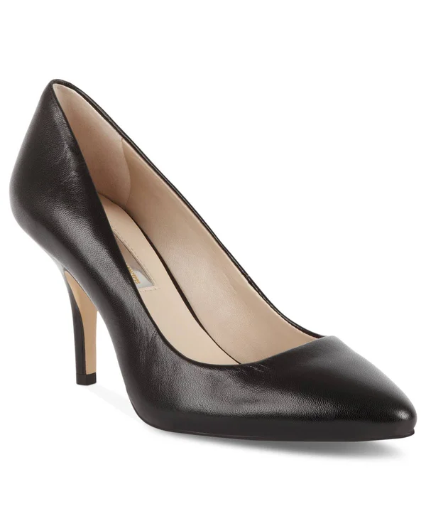 Inc Women's Zitah Pointed Toe Pumps - Created for Macy&s - Black Suede