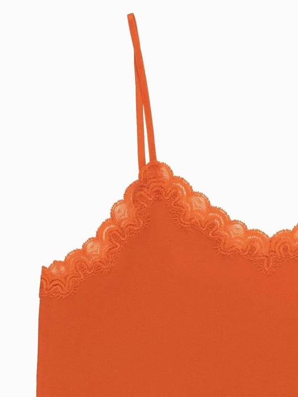 Uwila Warrior Soft Silk Camisole - Orange - L