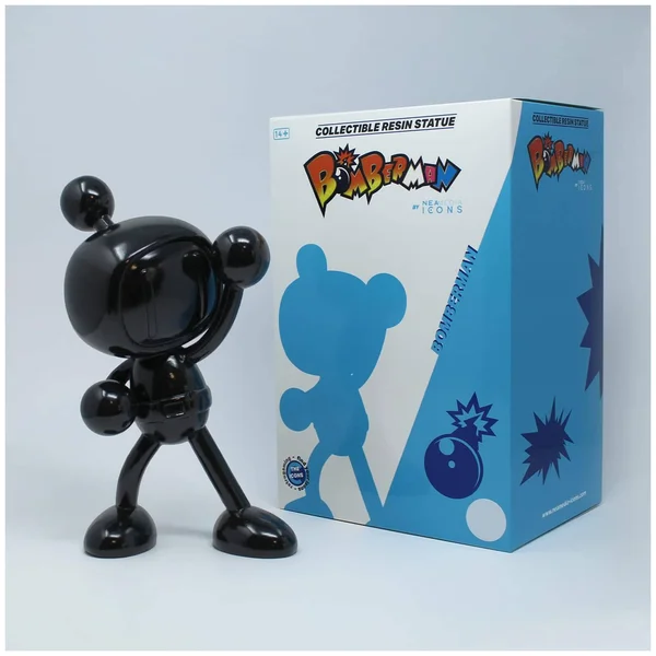 Bomberman Mini Icons 9.8 inch Collectible Resin Statue - Black