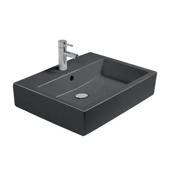 Duravit 04546008001 Vero Bathroom Sink Black