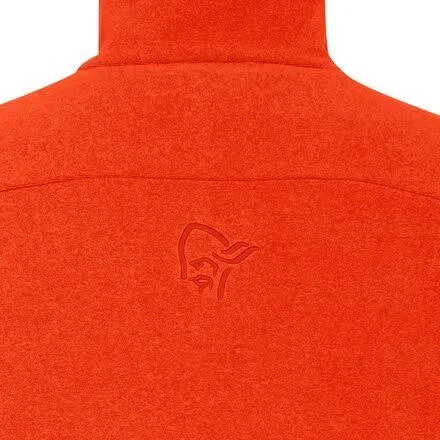 Norrona Falketind warm1 Full-Zip Fleece - Men's Pureed Pumpkin, M