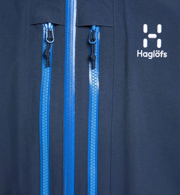 Haglofs Elation GTX Parka Men - Tarn Blue - Rain Jackets L