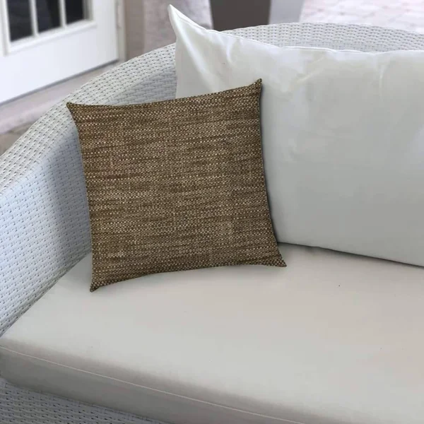 Joita Home Boho Sea Brown Indoor/Outdoor Pillow - Sewn Closure