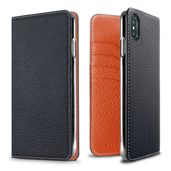 Diary Smartphone Case (iPhone Xs Max), Navy Blue