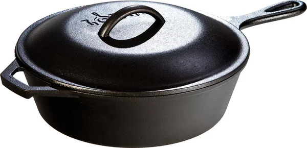 Lodge 3-Qt. Covered Deep Skillet - Black