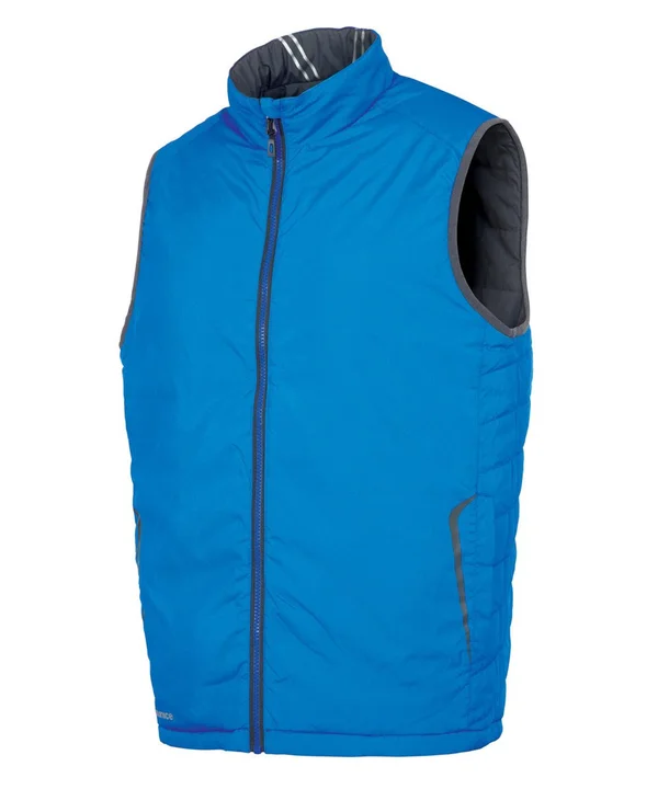 Sunice Men's Michael Reversible Vest Size SM - Charcoal Camo/Black