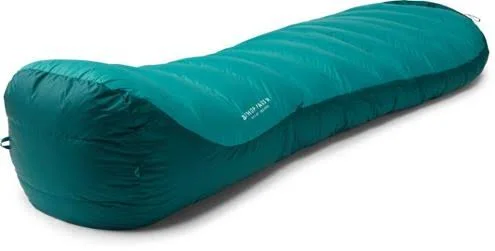 Mountain Hardwear Women's Bishop Pass 15 Sleeping Bag Green Regular Wide - Right Zip