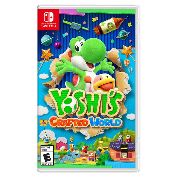 Nintendo Switch Lite (Turquoise) Bundle with 6ave Cleaning Cloth + Yoshi&s Crafted World