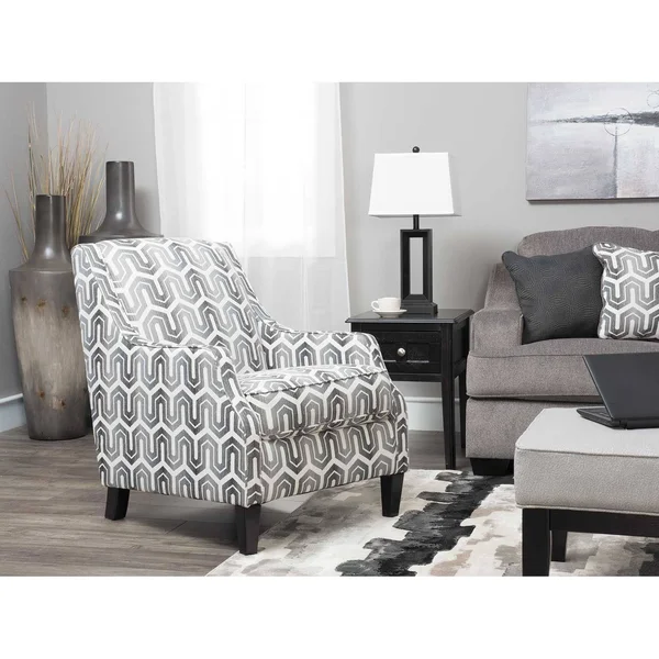 Signature Design by Ashley Gilmer Gunmetal Accent Chair