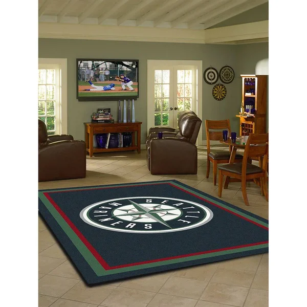 Imperial Seattle Mariners 8& x 11& Spirit Rug