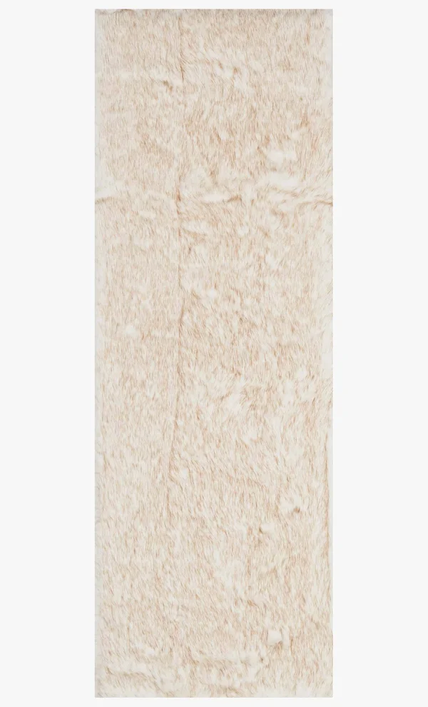 Loloi Finley FN-01 2&6x22 x 7&6x22 Ivory, Beige Rug