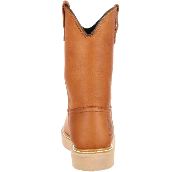 Georgia Boot Men's 10x22 Steel Toe Wellington Wedge Work Boot